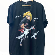 Round neck anime t-shirt Deidara Akatsuki.